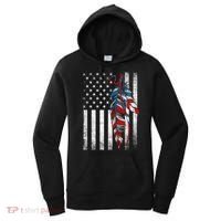 American Flag - Native Feather Month Indigenous Funny Gift Women's Hoodie thumb 0