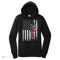American Flag - Native Feather Month Indigenous Funny Gift Women's Hoodie thumb 0