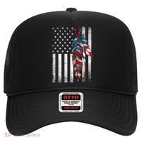 American Flag - Native Feather Month Indigenous Funny Gift Hat thumb 0