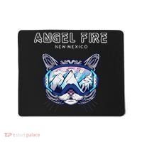Angel Fire New Mexico Funny Cat Ski Googles Mousepad thumb 0