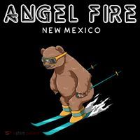 Angel Fire New Mexico Funny Ski Grizzly Bear Meaningful Gift Coffee Mug thumb 5