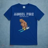 Angel Fire New Mexico Funny Ski Grizzly Bear Meaningful Gift T-Shirt thumb 5