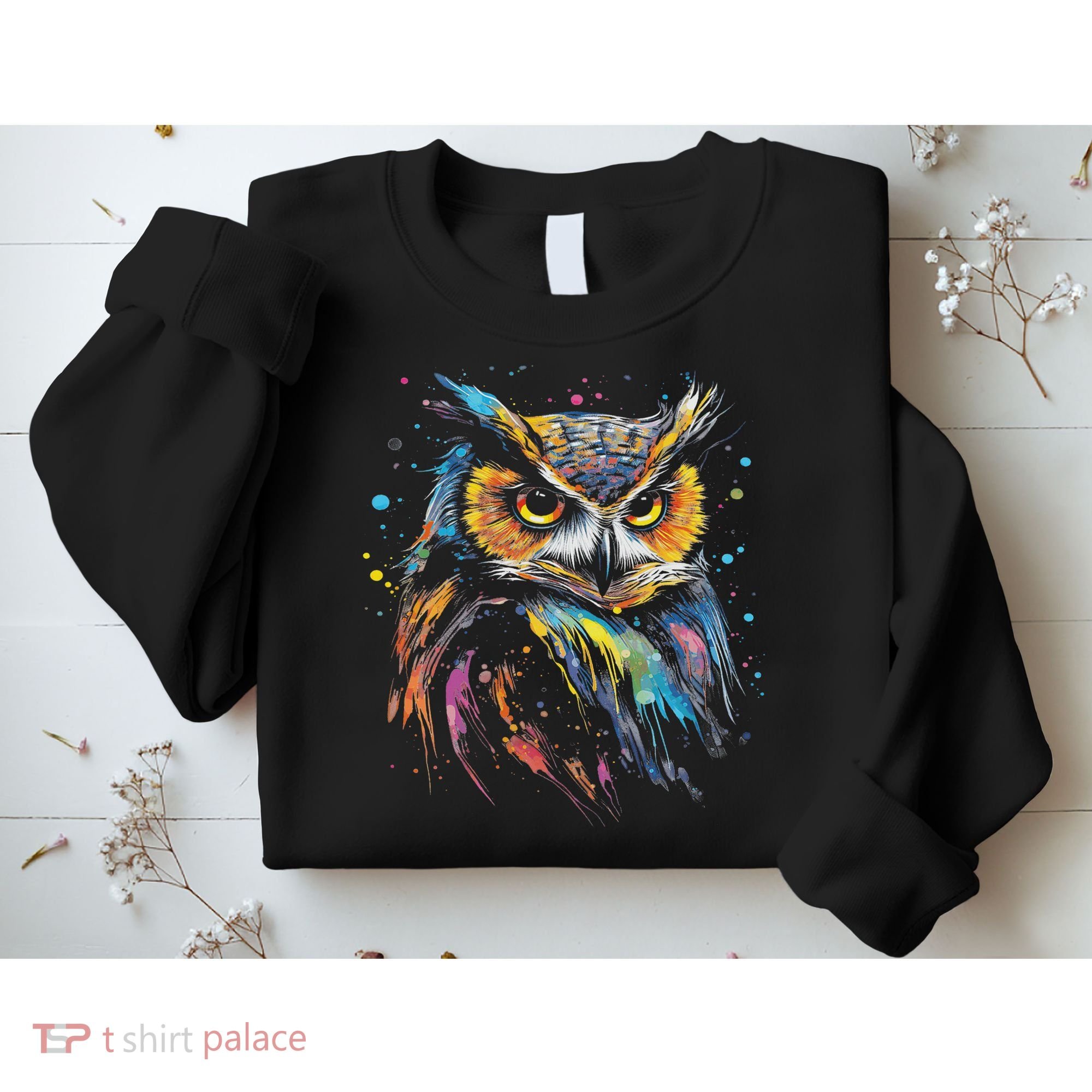 Artwork Fantasy Owl Bird Sweatshirt