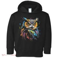 Artwork Fantasy Owl Bird Toddler Hoodie thumb 0