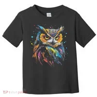 Artwork Fantasy Owl Bird Toddler T-Shirt thumb 0