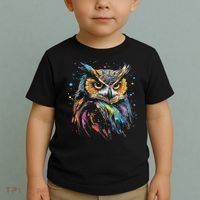 Artwork Fantasy Owl Bird Toddler T-Shirt thumb 2