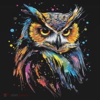 Artwork Fantasy Owl Bird Toddler T-Shirt thumb 4