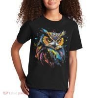 Artwork Fantasy Owl Bird Kids T-Shirt thumb 2