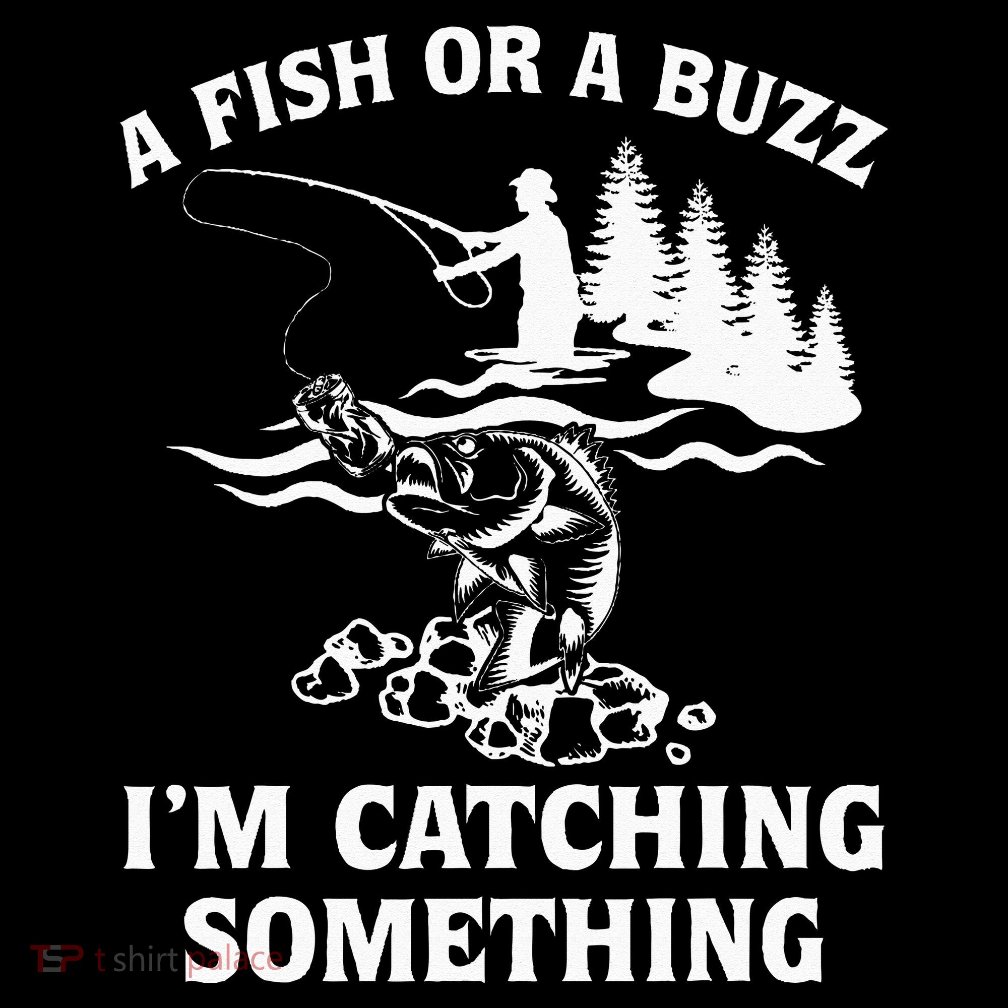 A Fish Or A Buzz I'm Catching Something Fishing Women's Hoodie