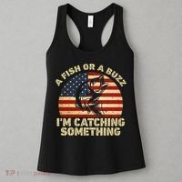 A Fish Or A Buzz Im Catching Something Fisherman Lovers Women's Tank Top thumb 3