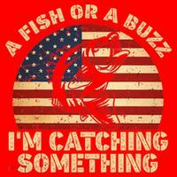 A Fish Or A Buzz Im Catching Something Fisherman Lovers Santa Hat thumb 1