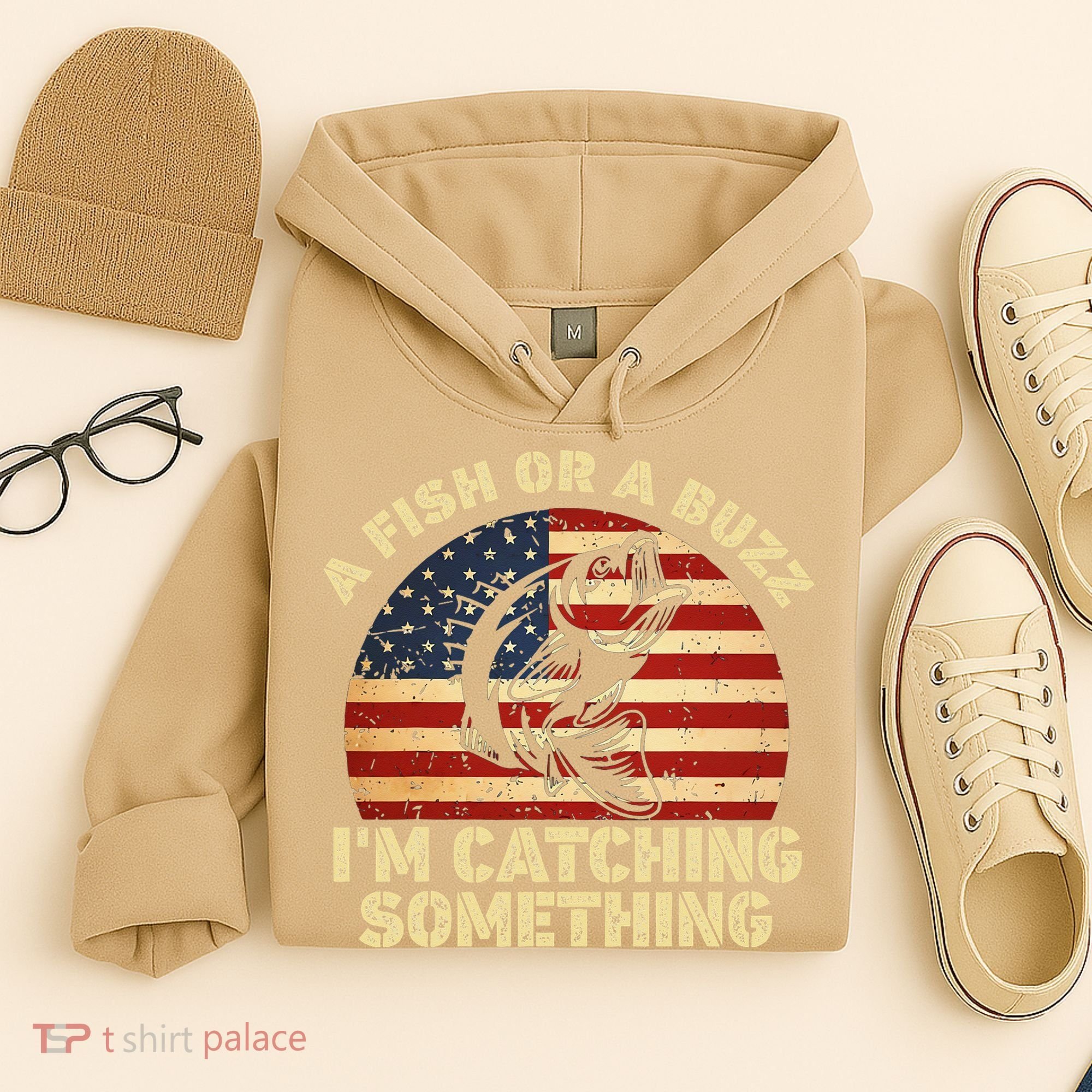 A Fish Or A Buzz Im Catching Something Fisherman Lovers Hoodie