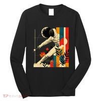 Aesthetic Fencer On Athletic Sports Fencing Long Sleeve Shirt thumb 0
