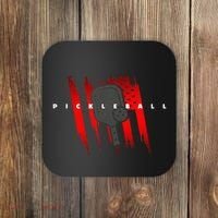 American Flag Pickleball Apparel Pickleball Coaster thumb 0