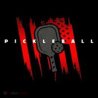 American Flag Pickleball Apparel Pickleball Women's Hoodie thumb 2