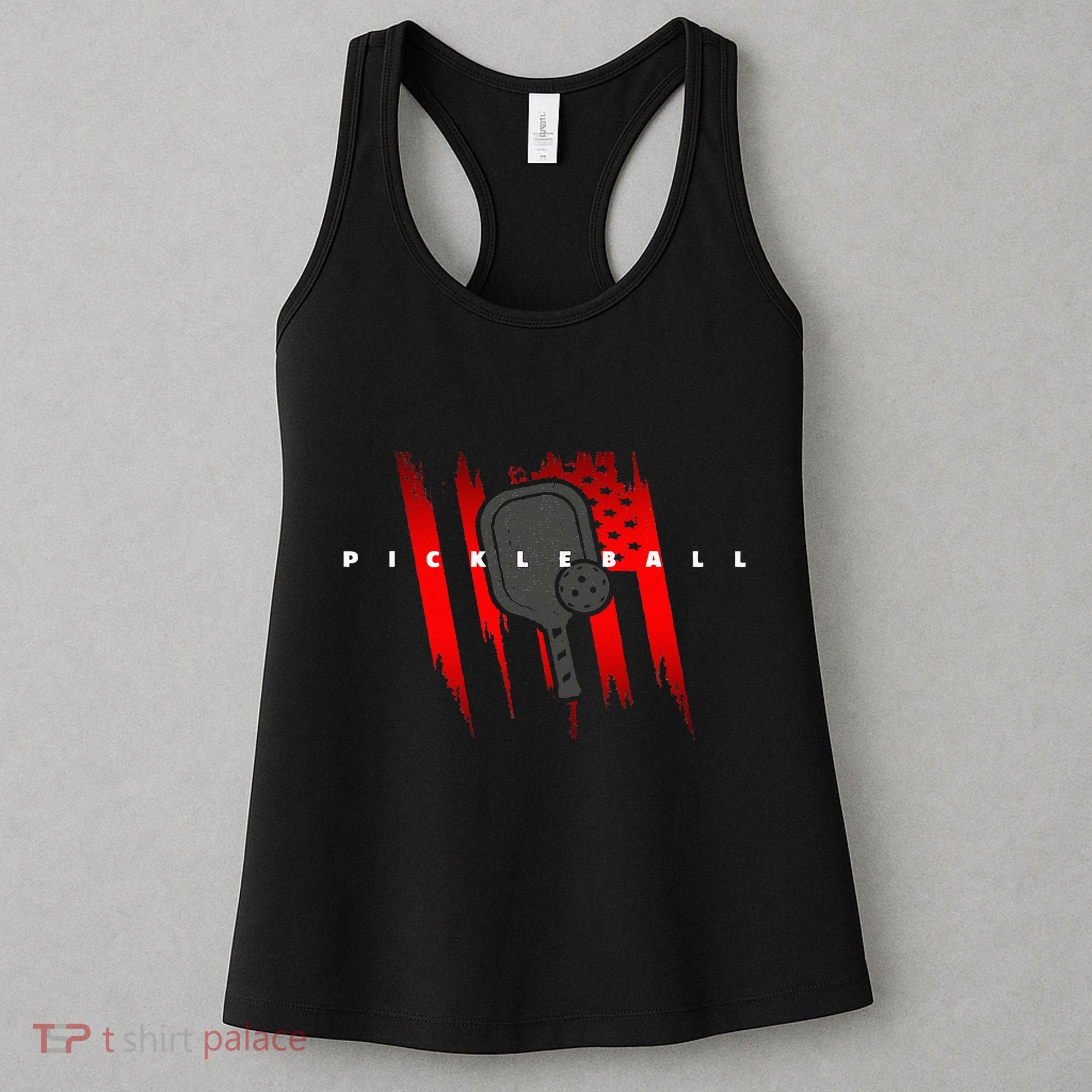 American Flag Pickleball Apparel Pickleball Women's Tank Top