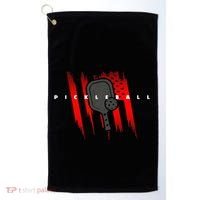 American Flag Pickleball Apparel Pickleball Golf Towel thumb 0