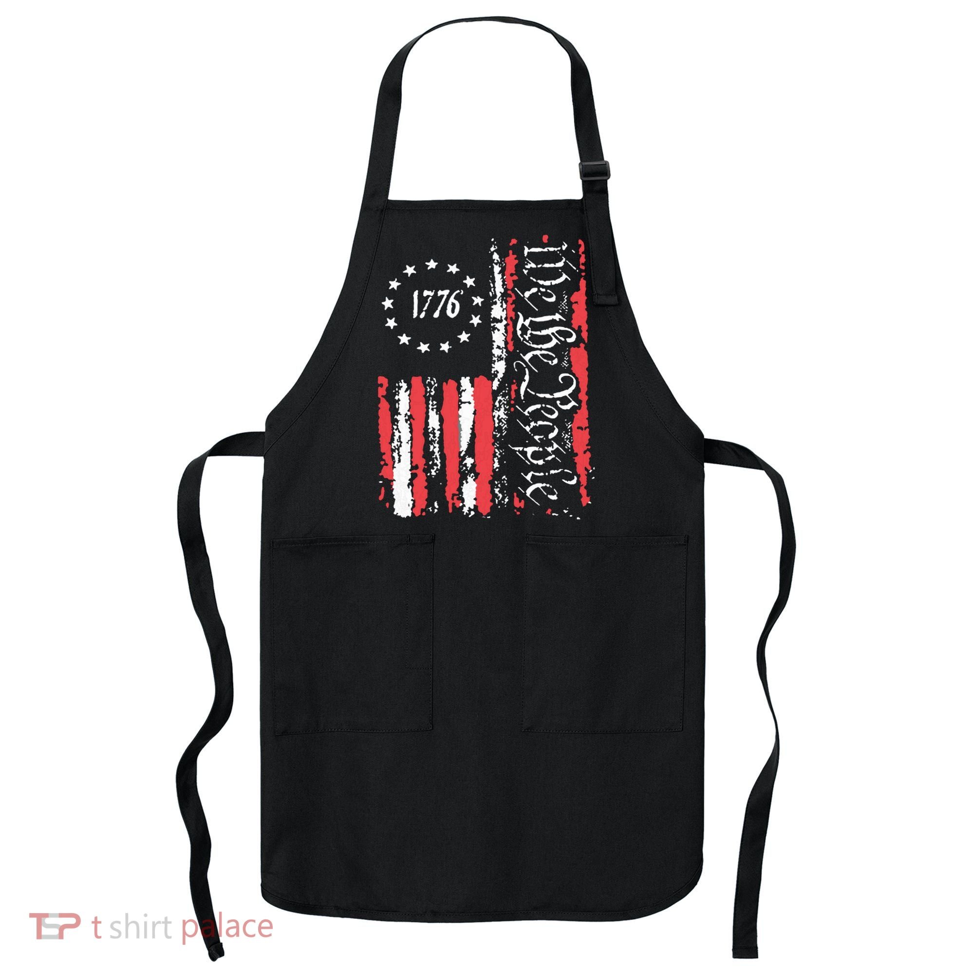 American Flag Patriotic 1776 We The People Usa Apron