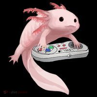 Axolotl Fish Playing Video Game Axolotl Lizard Gamers Coffee Mug thumb 5