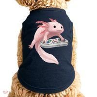 Axolotl Fish Playing Video Game Axolotl Lizard Gamers Doggie Tank thumb 0