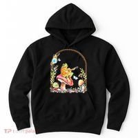 Aesthetic Frog Playing Guitar Mushroom Goblincore Hoodie thumb 0