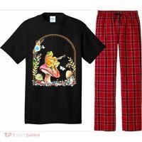 Aesthetic Frog Playing Guitar Mushroom Goblincore Pajama Set thumb 0