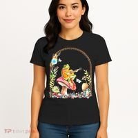 Aesthetic Frog Playing Guitar Mushroom Goblincore Women's T-Shirt thumb 4