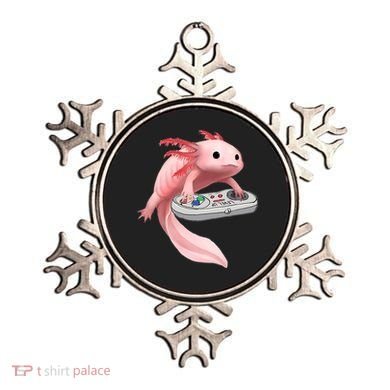 Axolotl Fish Playing Video Game White-Axolotl Lizard Gamers Ornament