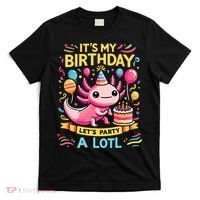 Axolotl Fun Party Kawaii Axolot Birthday T-Shirt thumb 0