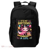 Axolotl Fun Party Kawaii Axolot Birthday Backpack thumb 0