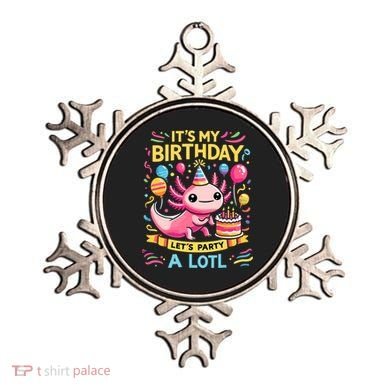 Axolotl Fun Party Kawaii Axolot Birthday Ornament