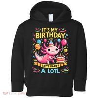 Axolotl Fun Party Kawaii Axolot Birthday Toddler Hoodie thumb 0