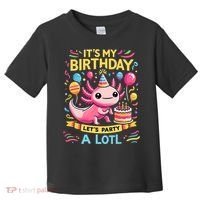 Axolotl Fun Party Kawaii Axolot Birthday Toddler T-Shirt thumb 0