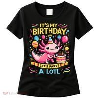 Axolotl Fun Party Kawaii Axolot Birthday Women's T-Shirt thumb 0