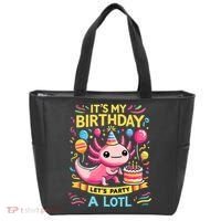 Axolotl Fun Party Kawaii Axolot Birthday Tote Bag thumb 0