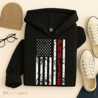 American Flag Pro Life Hoodie thumb 4