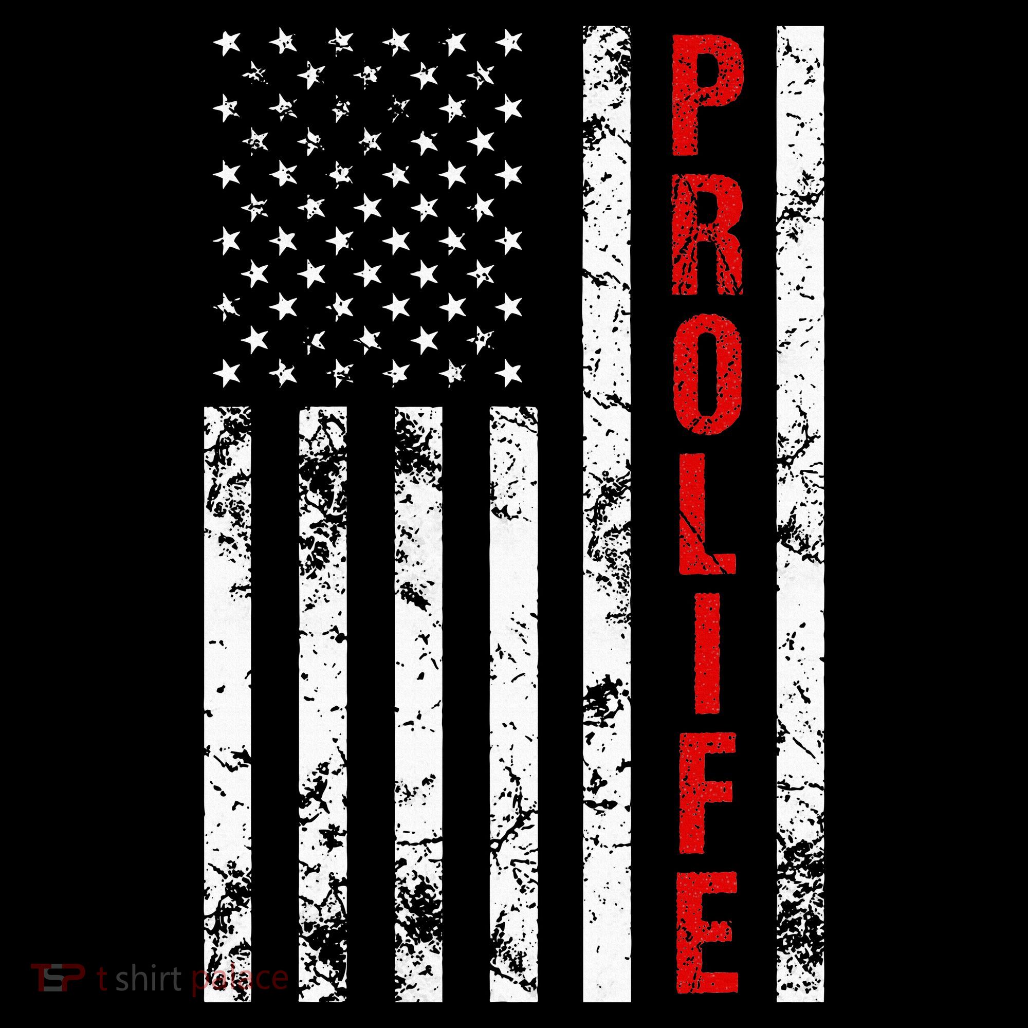 American Flag Pro Life Women's Tank Top