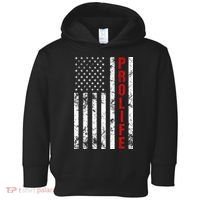 American Flag Pro Life Toddler Hoodie thumb 0