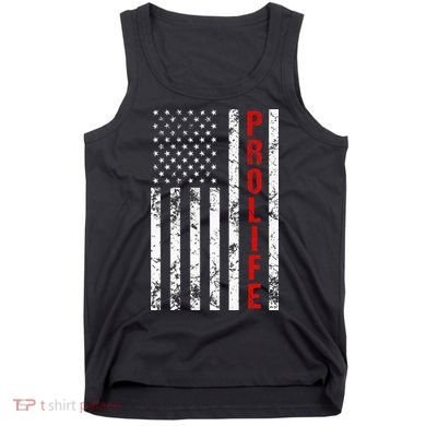 American Flag Pro Life Tank Top