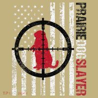 American Flag Prairie Dog Hunting Prairie Dog Slayer Sweatshirt thumb 2