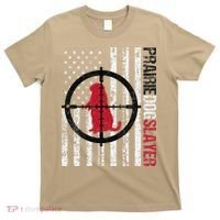 American Flag Prairie Dog Hunting Prairie Dog Slayer T-Shirt thumb 0