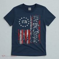 American Flag Patriotic 1776 We The People USA T-Shirt thumb 5