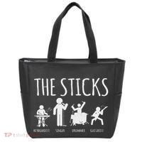 Awesome Four Person Stick Figure Band Tote Bag thumb 0