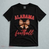 Alabama Football Pretty Coquette Style Bow T-Shirt thumb 5