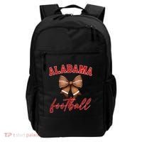 Alabama Football Pretty Coquette Style Bow Backpack thumb 0