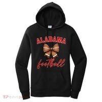 Alabama Football Pretty Coquette Style Bow Women's Hoodie thumb 0