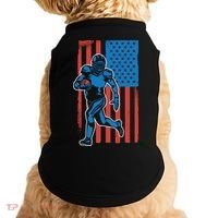 American Football Player Flag Doggie Tank thumb 0