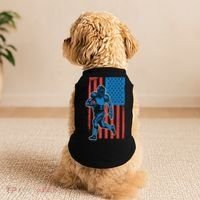 American Football Player Flag Doggie Tank thumb 2