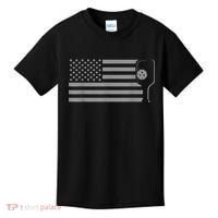 American Flag Pickleball Apparel Pickleball Kids T-Shirt thumb 0