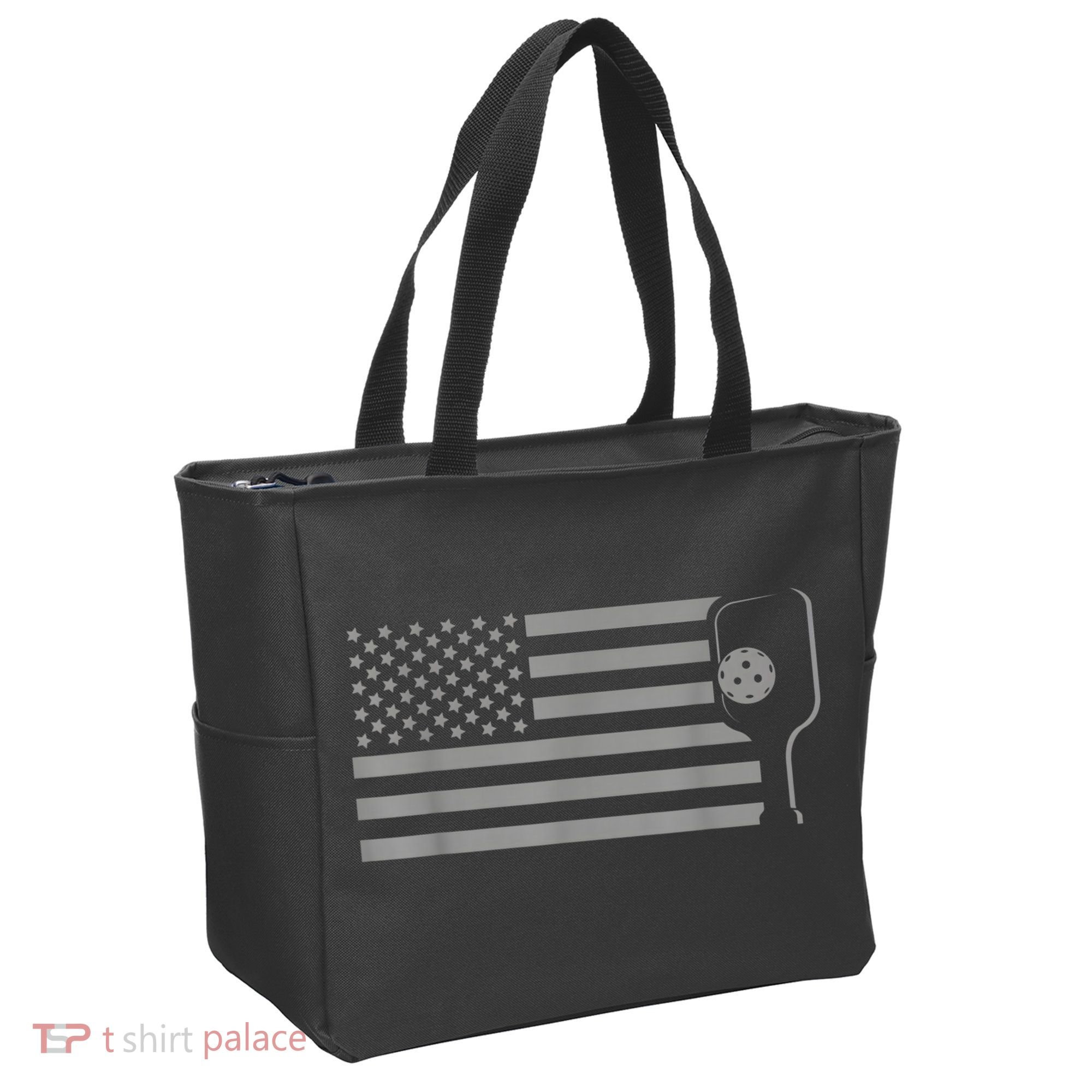 American Flag Pickleball Apparel Pickleball Tote Bag